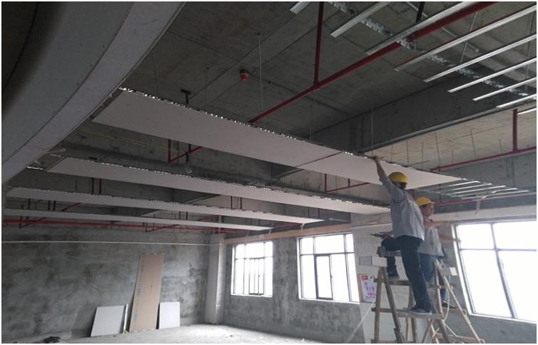東莞港電公司辦公樓大型綜合工程施工過程剖析