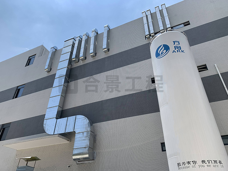東莞盈灃科技有限公司工程緊鑼密鼓施工中，為迎接竣工全力奮戰(zhàn)！